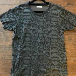 ANINE BING Lili Python Tee